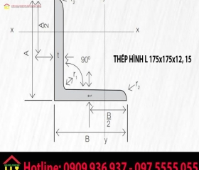 Thép Hình L 175x175x12, 15