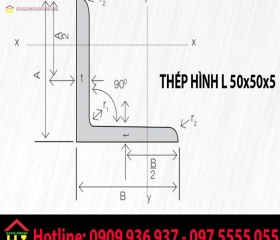 Thép Hình L 50x50x5