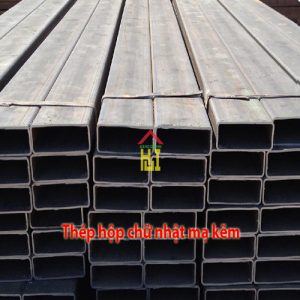 Thép hộp chữ nhật mạ kẽm