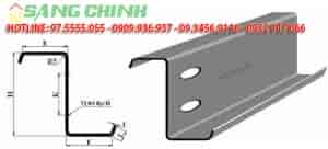 Kích thước xà gồ Z