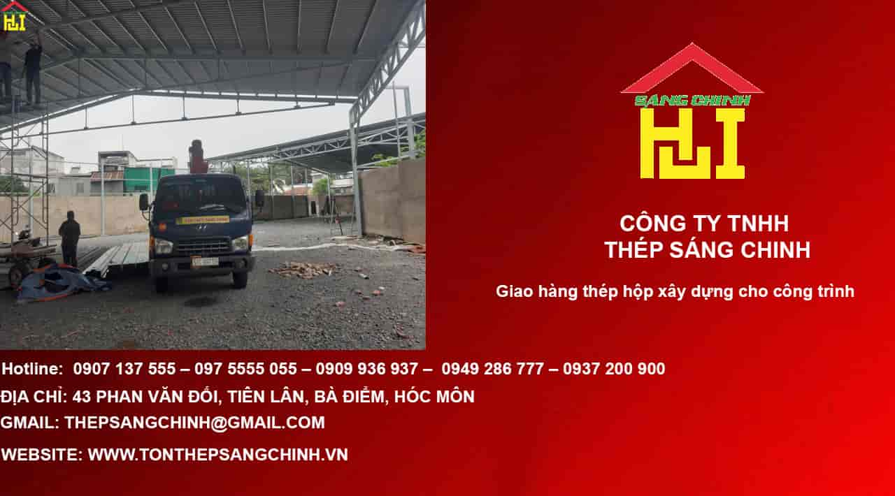 Giao Hang Thep Hop Cho Cong Trinh