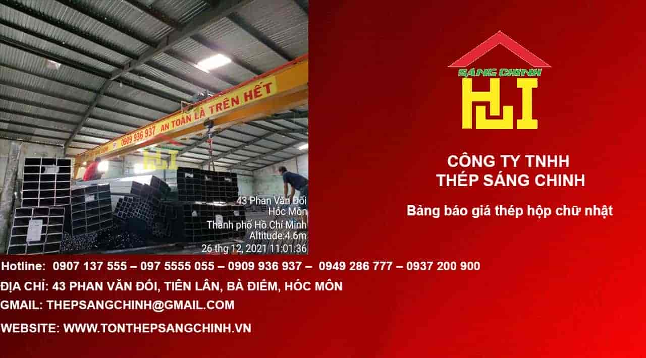 Bang Bao Gia Thep Hop 100X150
