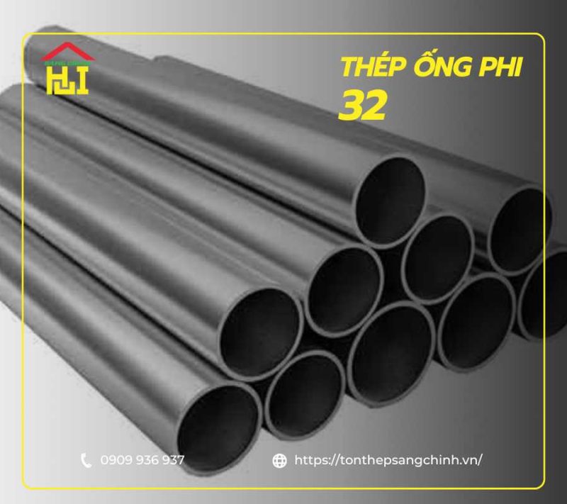thép ống phi 32