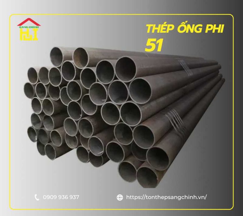 thép ống phi 51