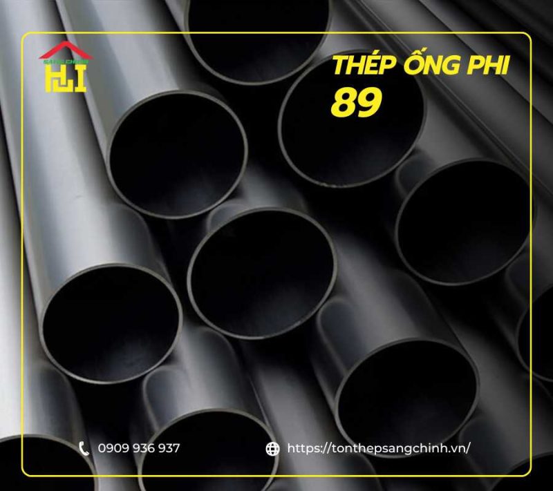 thép ống phi 89