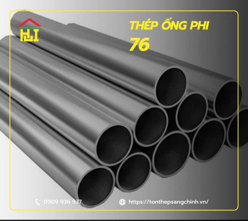 thép ống phi 76