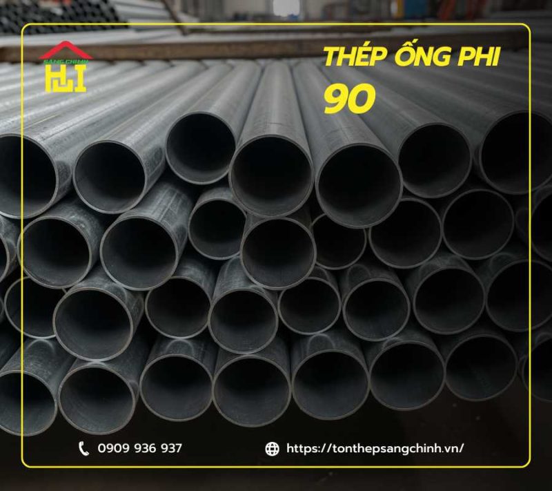 thép ống phi 90