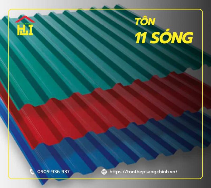Tôn 11 sóng