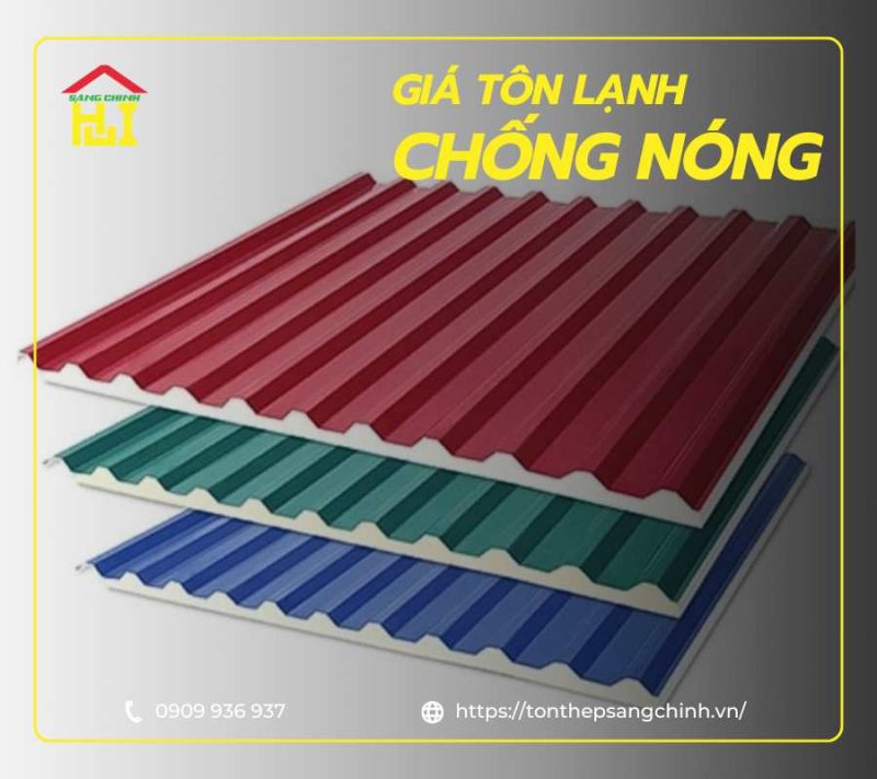 Báo giá tôn lạnh chống nóng cập nhật ngày hôm nay