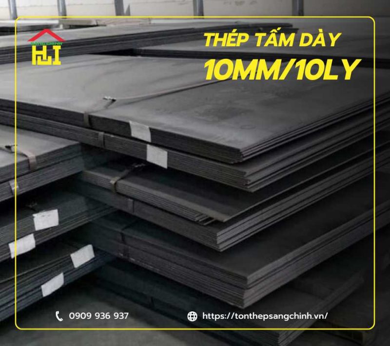 Thép Tấm Dày 10mm