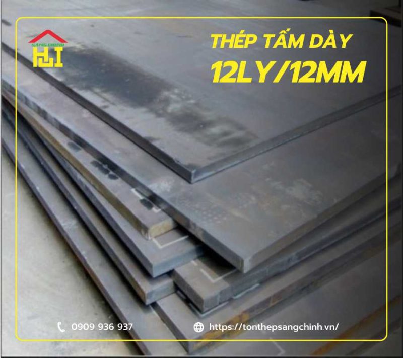 thép tấm dày12Ly/12mm