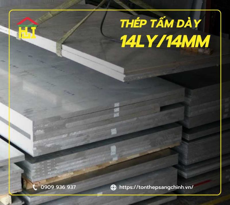 thép tấm dày 14mm/14ly