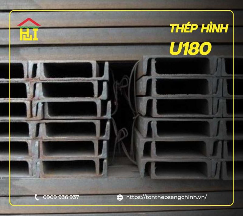 thép hình U180