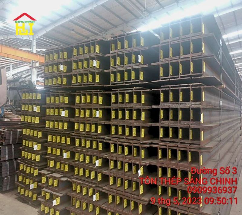 ảnh thực tế thép hình h350