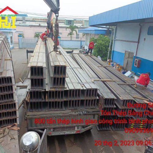 ảnh thực tế thép hình I150