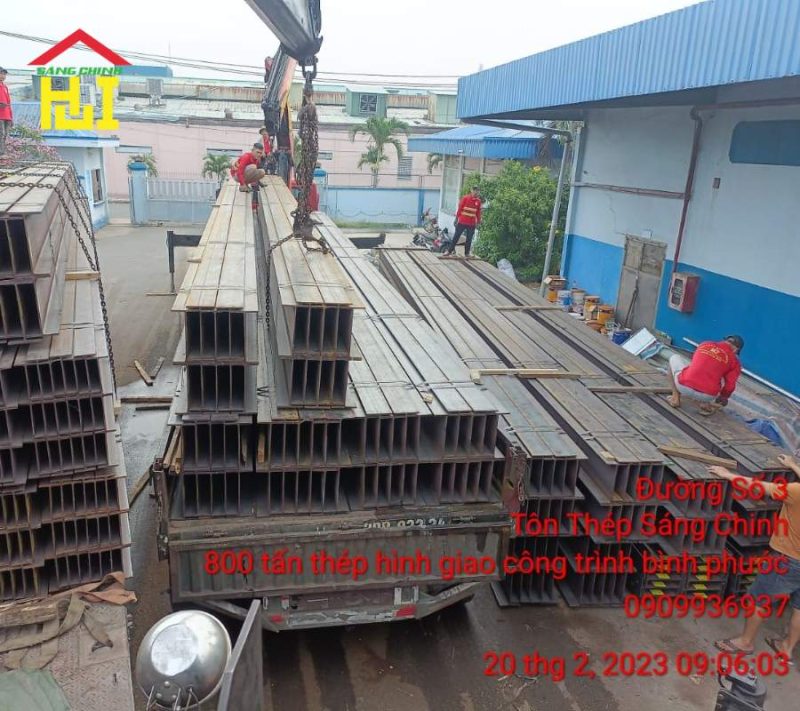 ảnh thực tế thép hình I150