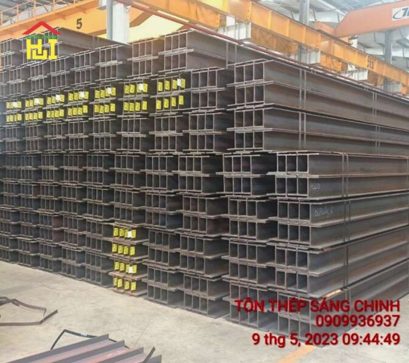 ảnh thực tế thép hình h350