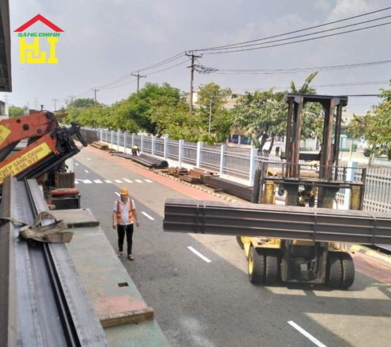 ảnh thực tế thép hình i100