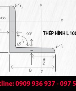 Thép Hình L 100x100x8, 10