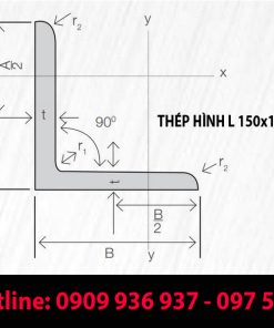 Thép Hình L 150x150x10, 12, 15