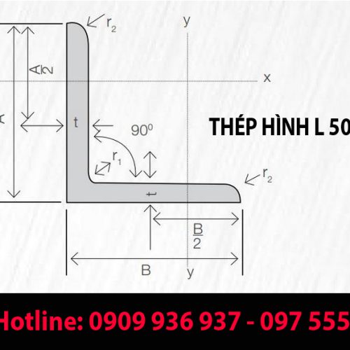 Thép Hình L 50x50x5