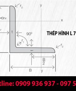 Thép Hình L 75x75x5,6,7