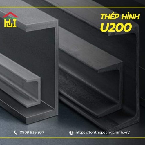 Thép hình U200 - Đặc điểm nổi bật và ứng dụng