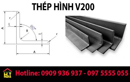 Thép Hình V 200