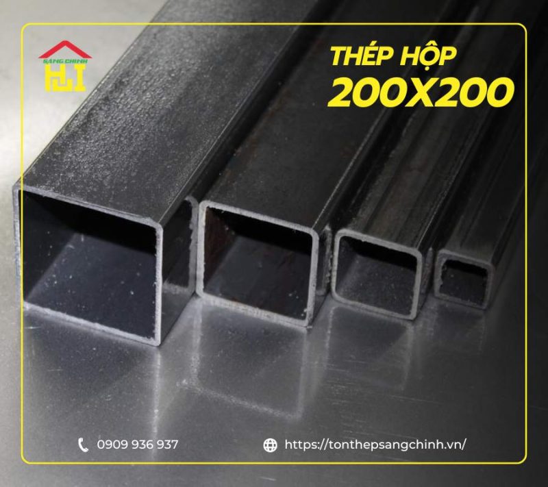 thép hộp 200x200