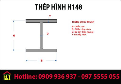 Thép Hình H148