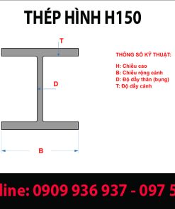 Thép Hình H150