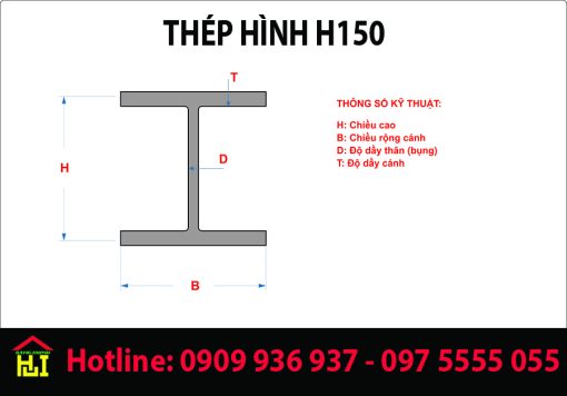 Thép Hình H150