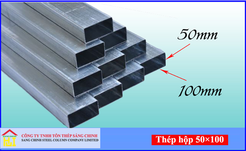 Thép hộp 50x100