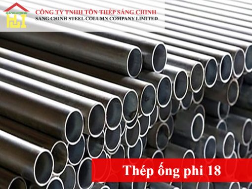 Thép ống phi 18