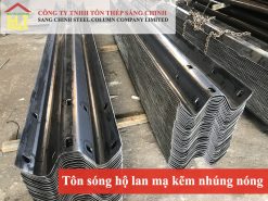 Tôn sóng hộ lan mạ kẽm nhúng nóng