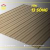 Tôn 13 sóng – Báo giá mới nhất, ưu điểm nổi bật và ứng dụng thực tế