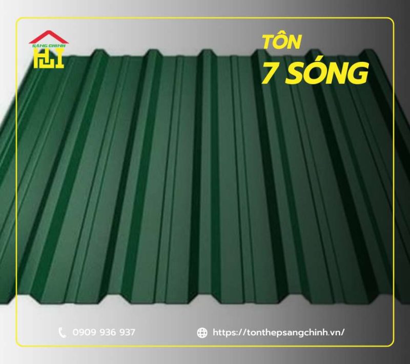 tôn 7 sóng