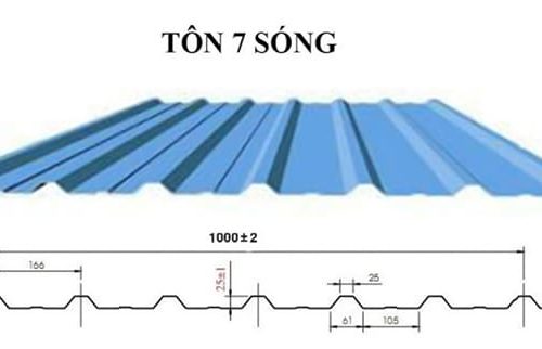Tôn 7 sóng