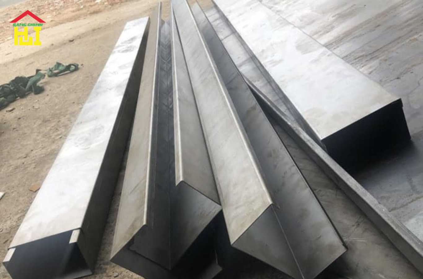 Quy trình sản xuất máng xối inox 304