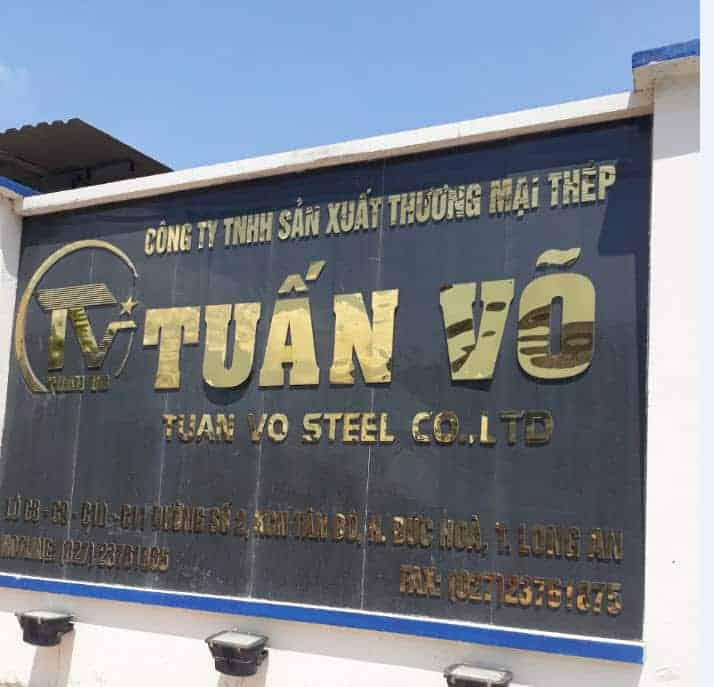 CÔNG TY TNHH SX – TM THÉP TUẤN VÕ