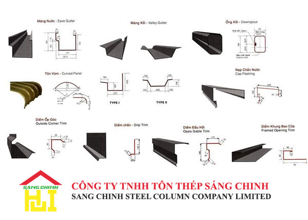 Phụ kiện Tôn 3 Lớp, Tôn Cách Nhiệt, Tôn Chống Nóng (Tôn Xốp Tôn) – 5 Sóng