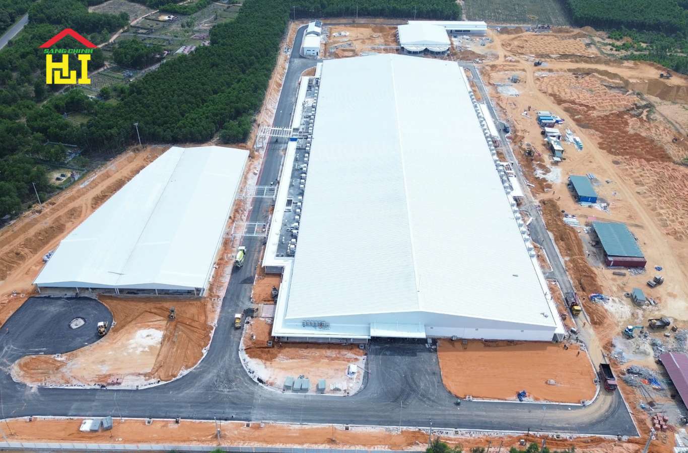 Dự Án Nhà Chứa Máy Bay – 128m Không Cột Giữa