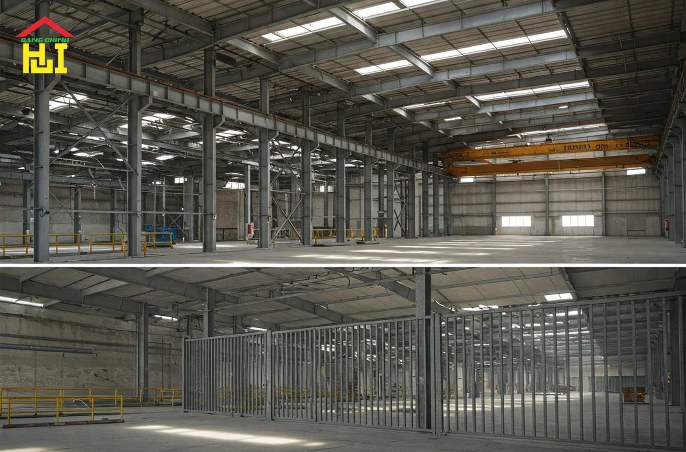 Ứng dụng của thép hộp trong công trình nhà xưởng