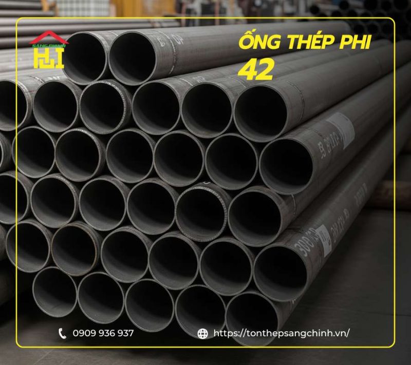 ống thép phi 42