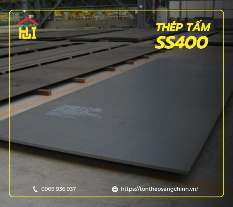 Thép tấm SS400 - Thành phần, đặc điểm & ứng dụng trong xây dựng