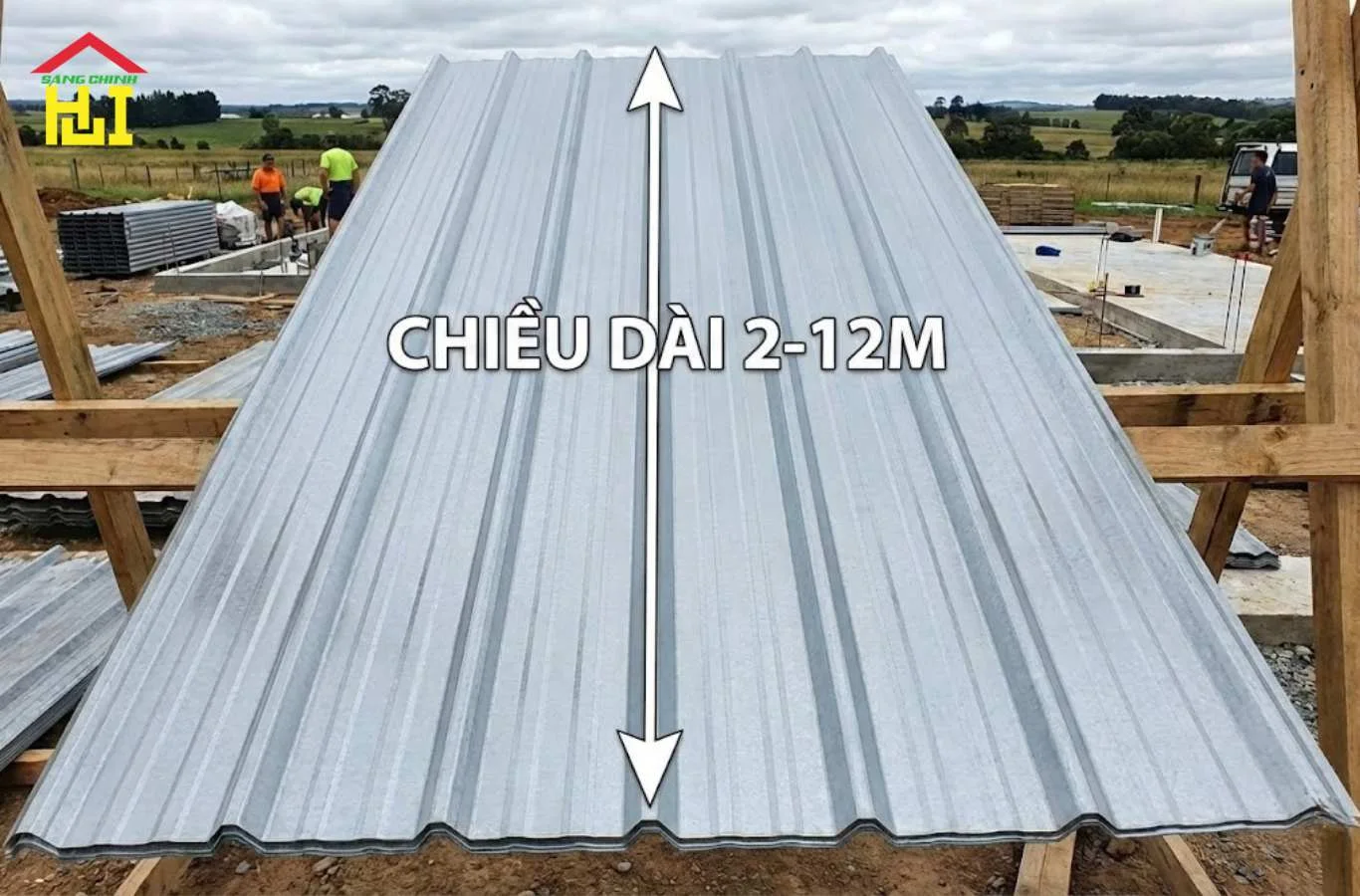 1 tấm tôn dài bao nhiêu mét? Khổ tôn tiêu chuẩn & cách tính kích thước 6 Chiều dài của tấm tôn