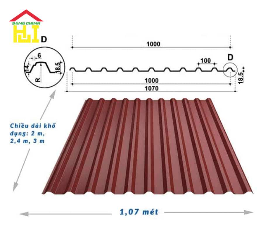 Đặc điểm tôn 0.4mm