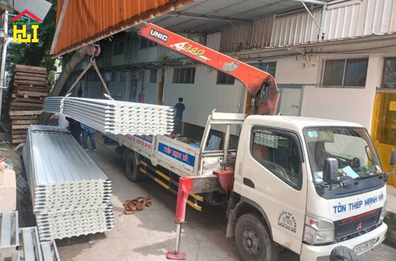 Công Ty Tôn Thép VLXD Mạnh Hà