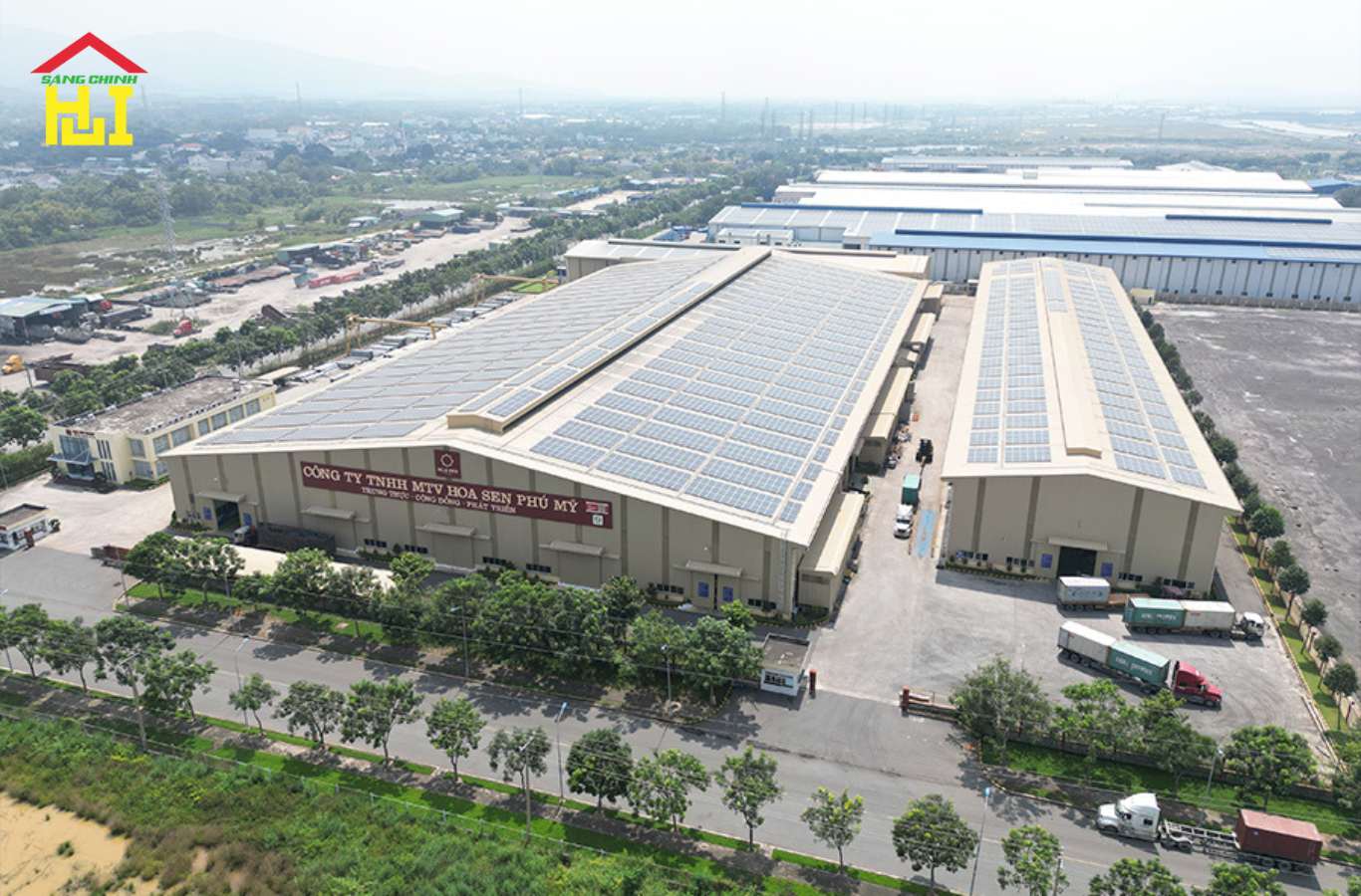 Nhà máy Tôn Hoa Sen Phú Mỹ – Bà Rịa Vũng Tàu