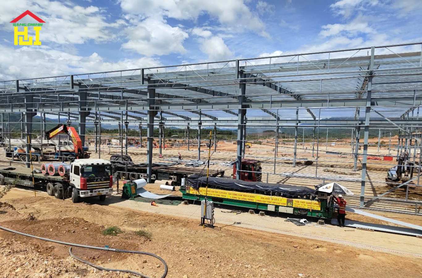 Giới thiệu tổng quan về dự án cán sóng tôn